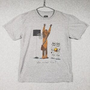 Star Wars Chewbacca Stormtrooper Basketball Graphic T Shirt XL